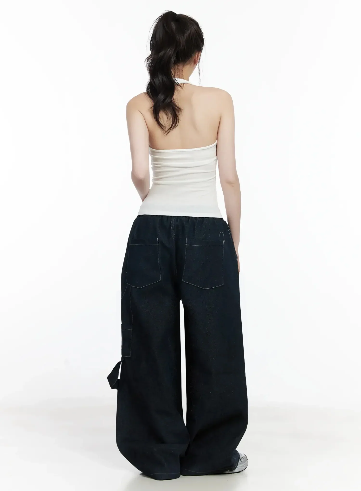 Sleeveless Halter Neck Tank Top IJ528 - Image 9