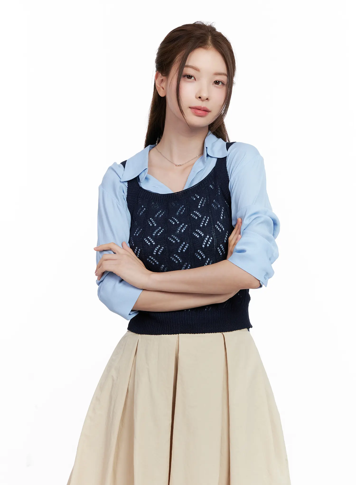Sleeveless Knit Tank Top CL524 - Image 9