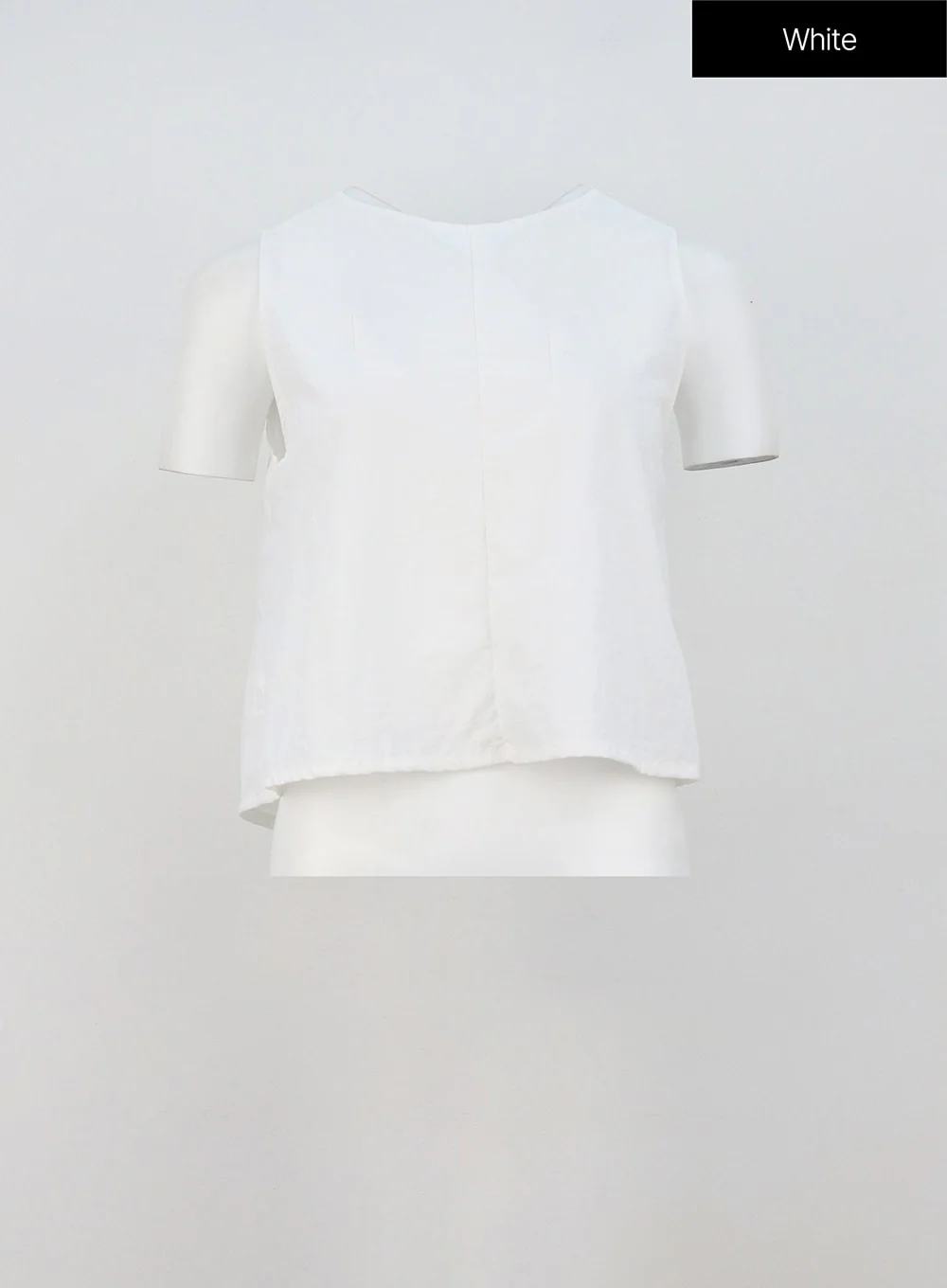 Sleeveless Nylon Blouse OU314 - Image 11