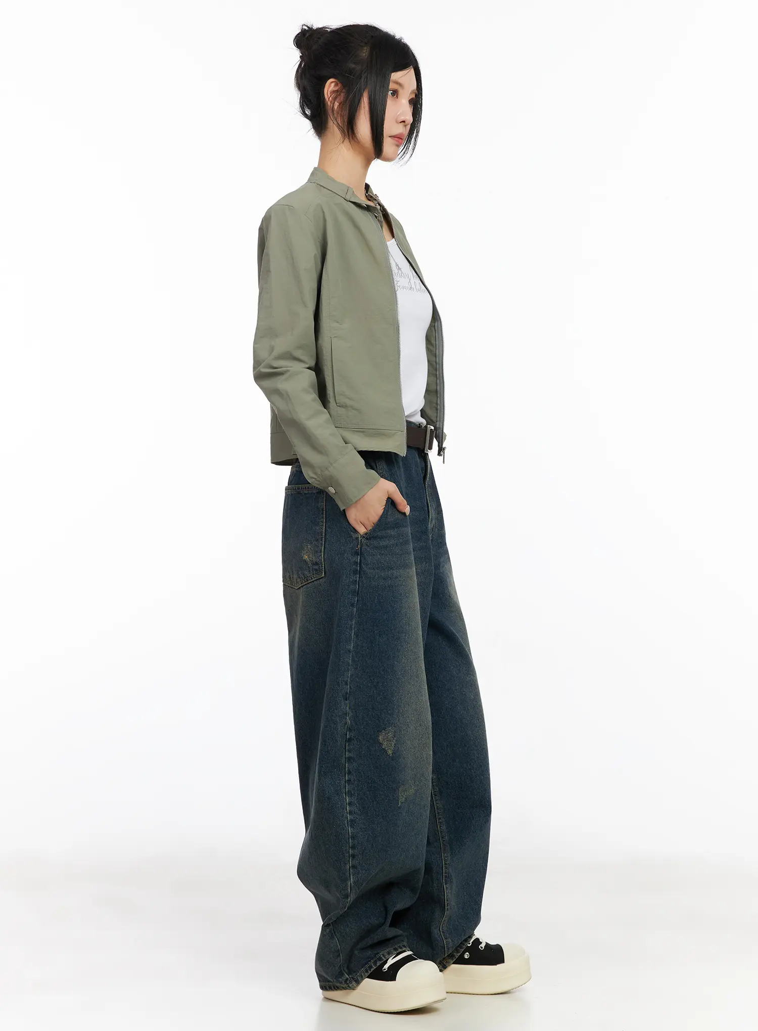 Slim Biker Jacket CM516 - Image 6