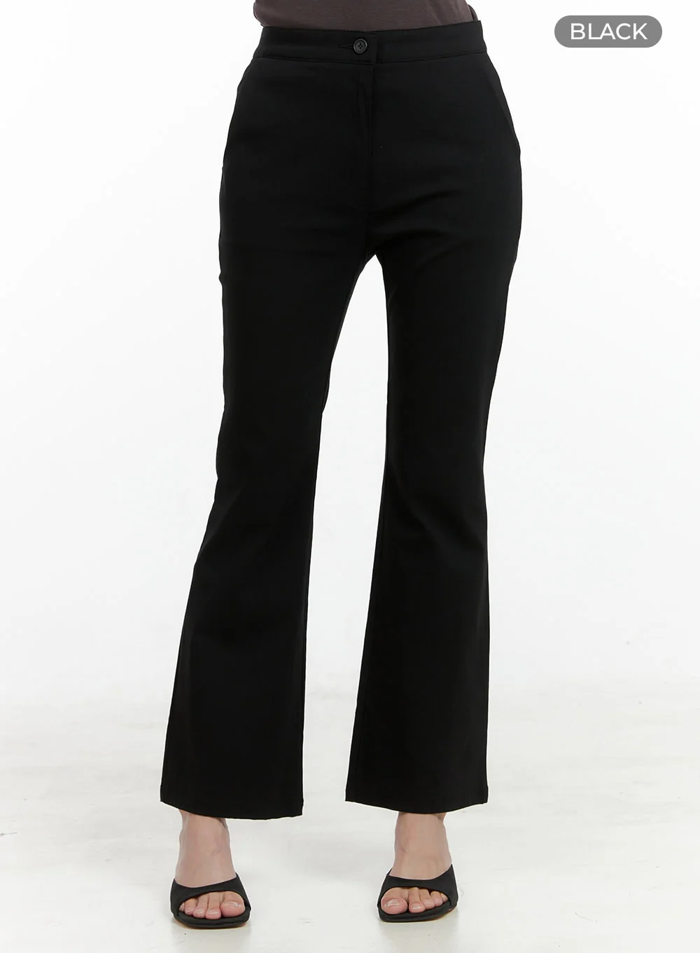 Slim Bootcut Basic Pants OL411 - Image 8