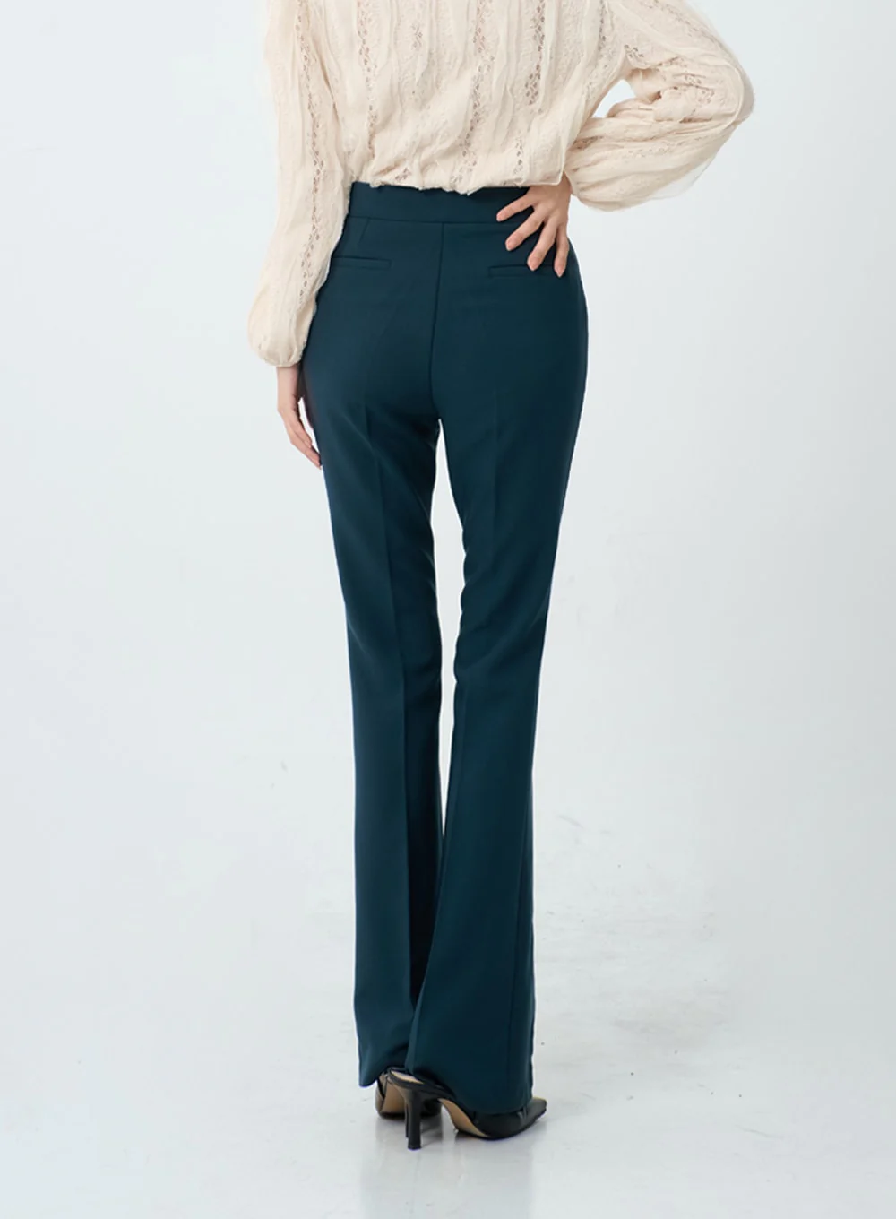 Slim Bootcut Tailored Pants IO18 - Image 3
