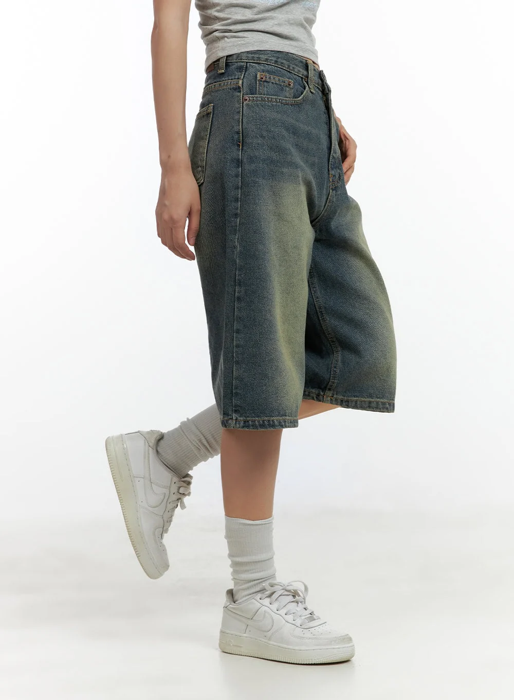 Slim Fit Bermuda Jorts CL410 - Image 3