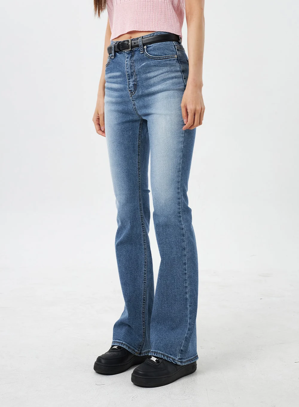 Slim Fit Bootcut Jeans CY303 - Image 4