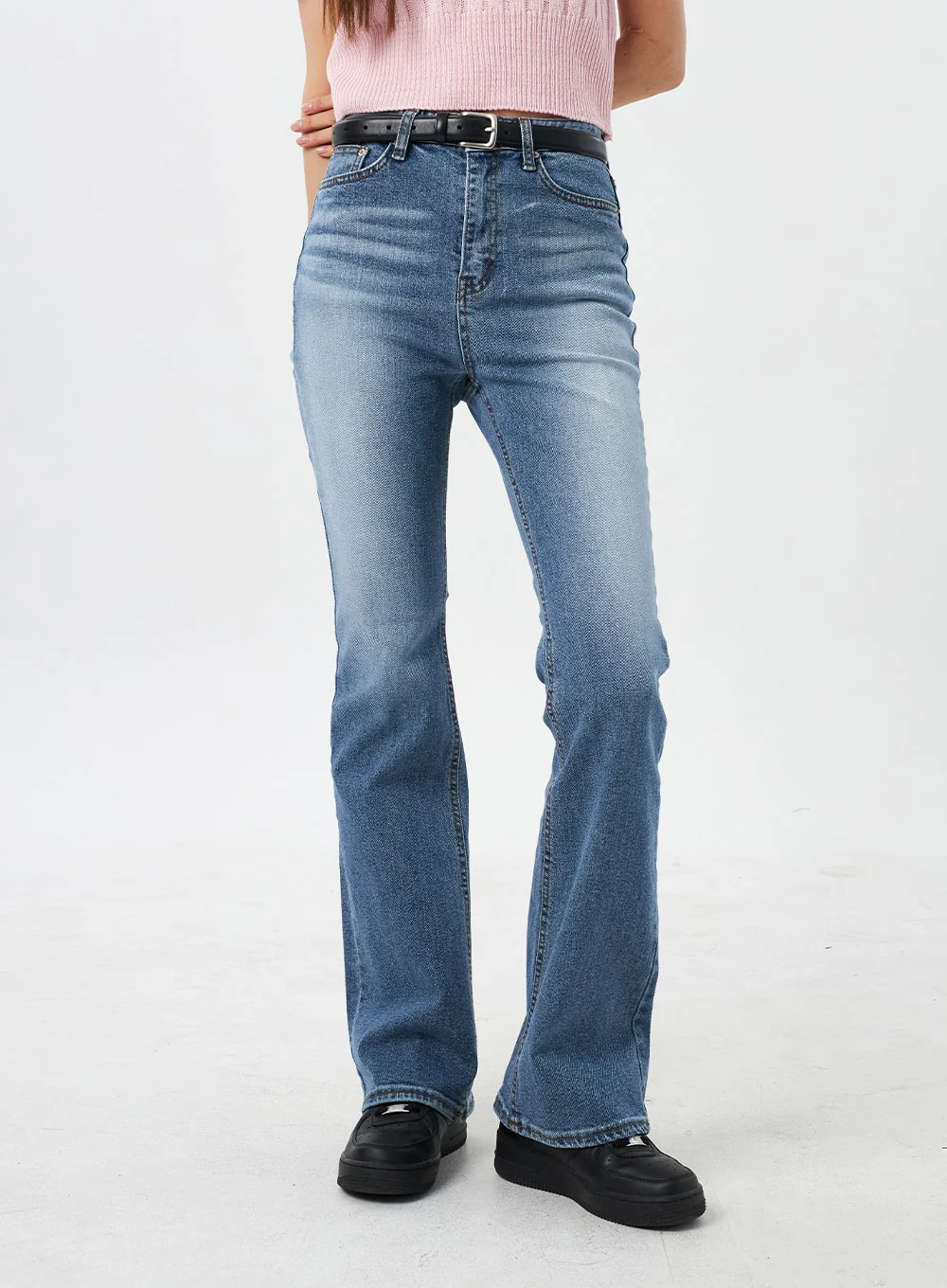 Slim Fit Bootcut Jeans CY303 - Image 8