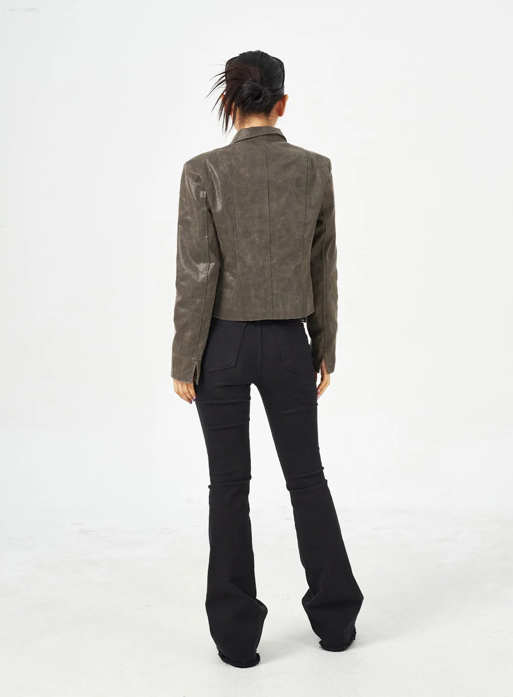 Slim Fit Bootcut Pants CM321 - Image 12