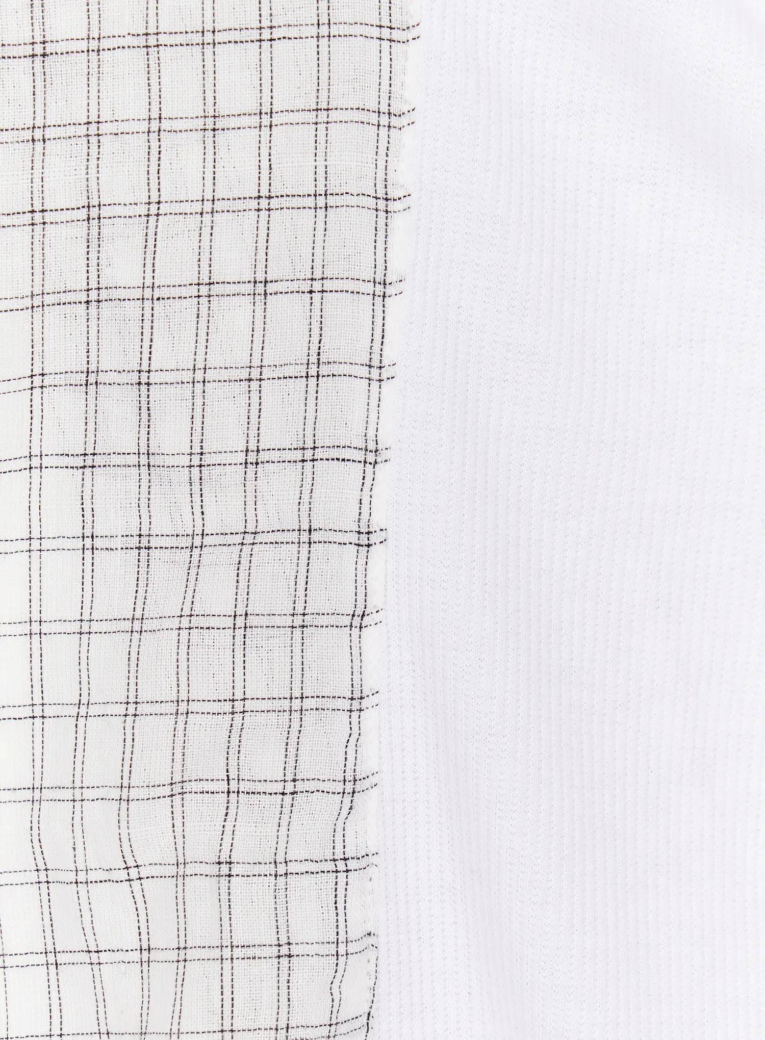 Slim Fit Checkered 3/4 Sleeve Shirt CA510 - Image 10
