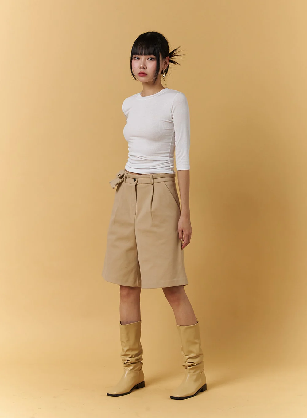 Slim Fit Half Sleeve Top CJ404 - Image 3