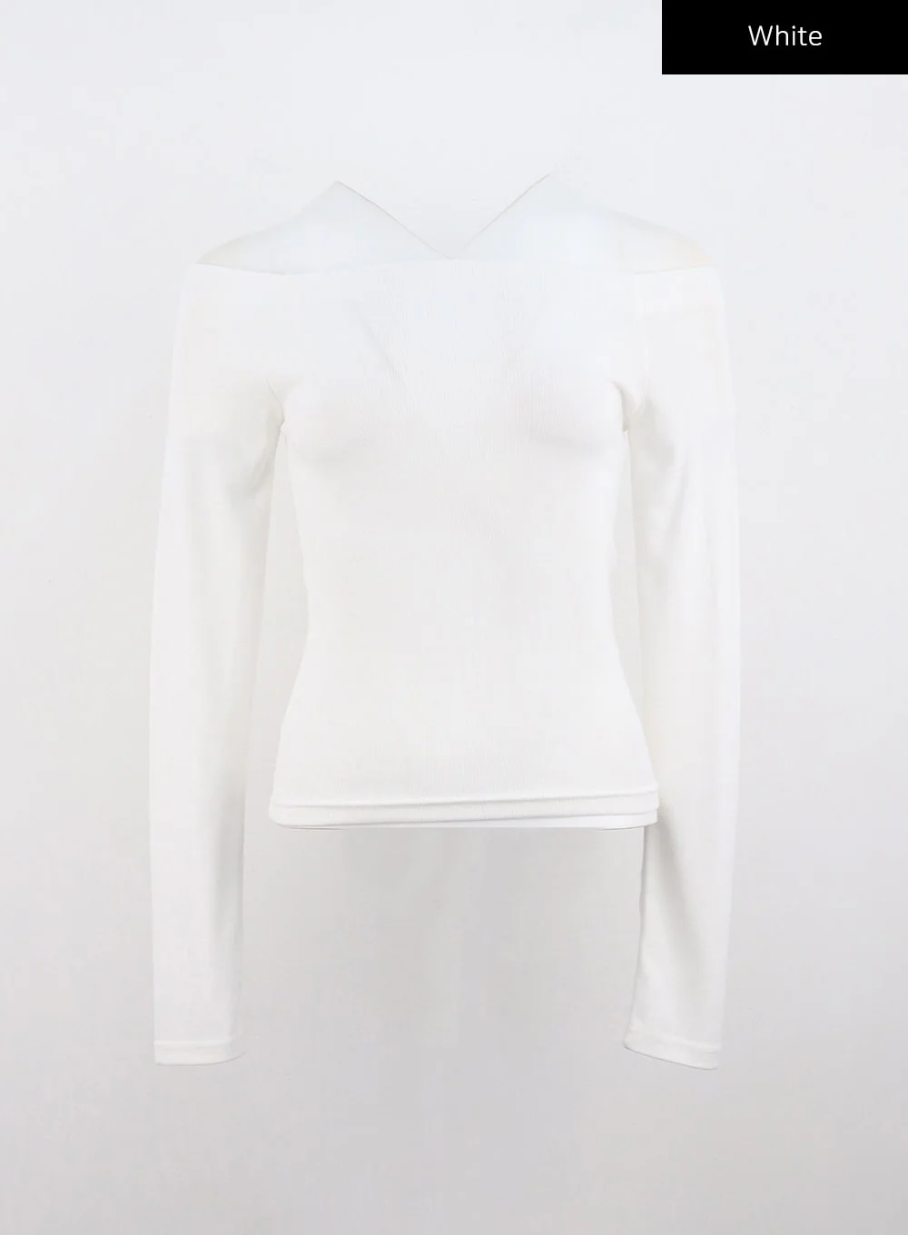 Slim-Fit Off-Shoulder T-Shirt CO313 - Image 9