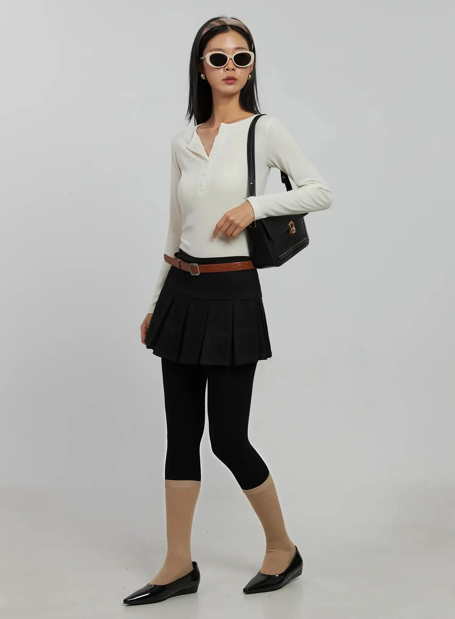 Slim Fit Ribbed Top IJ509 - Image 3