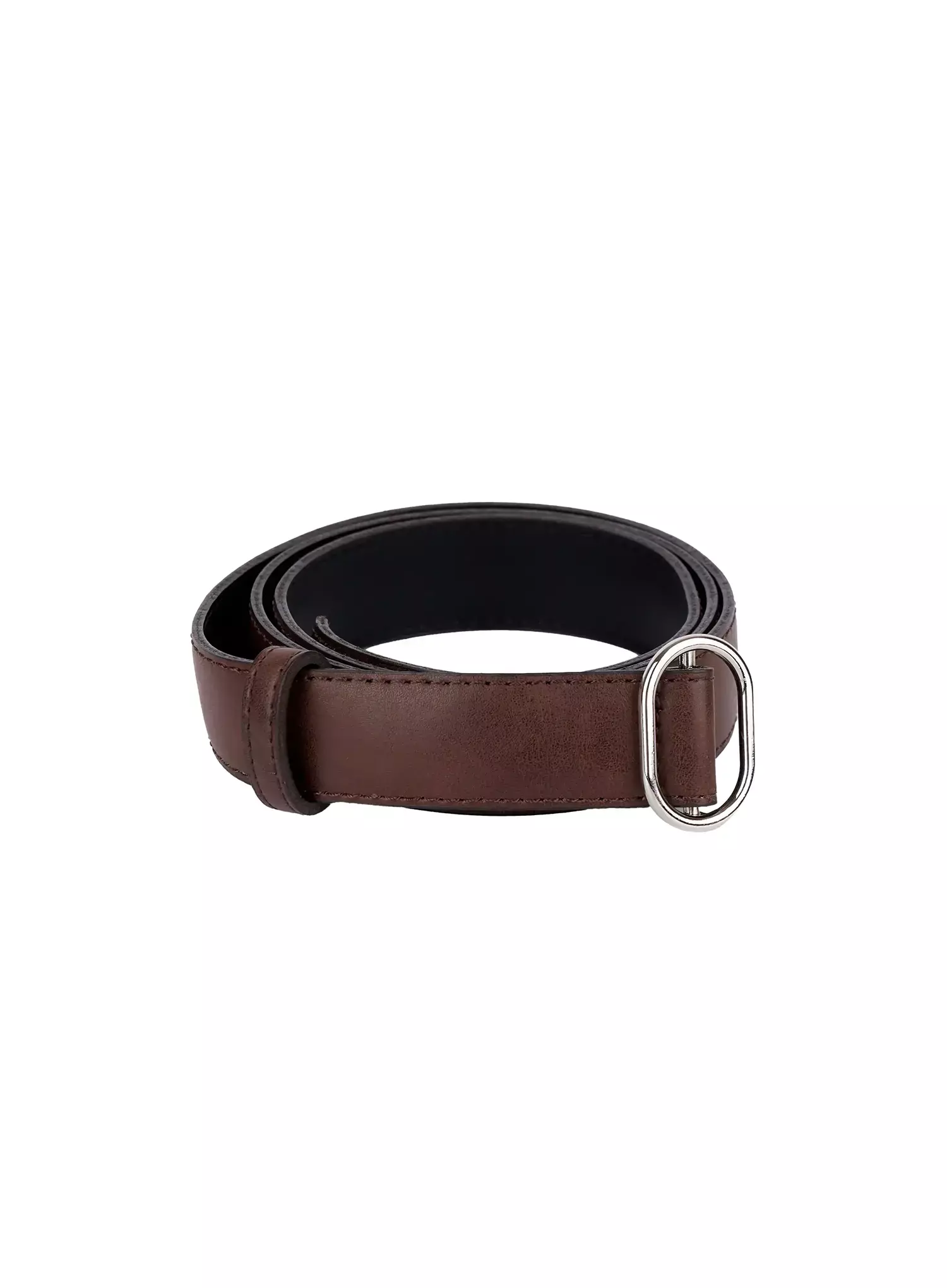 Slim Oval Buckle Belt IJ509 - Image 6