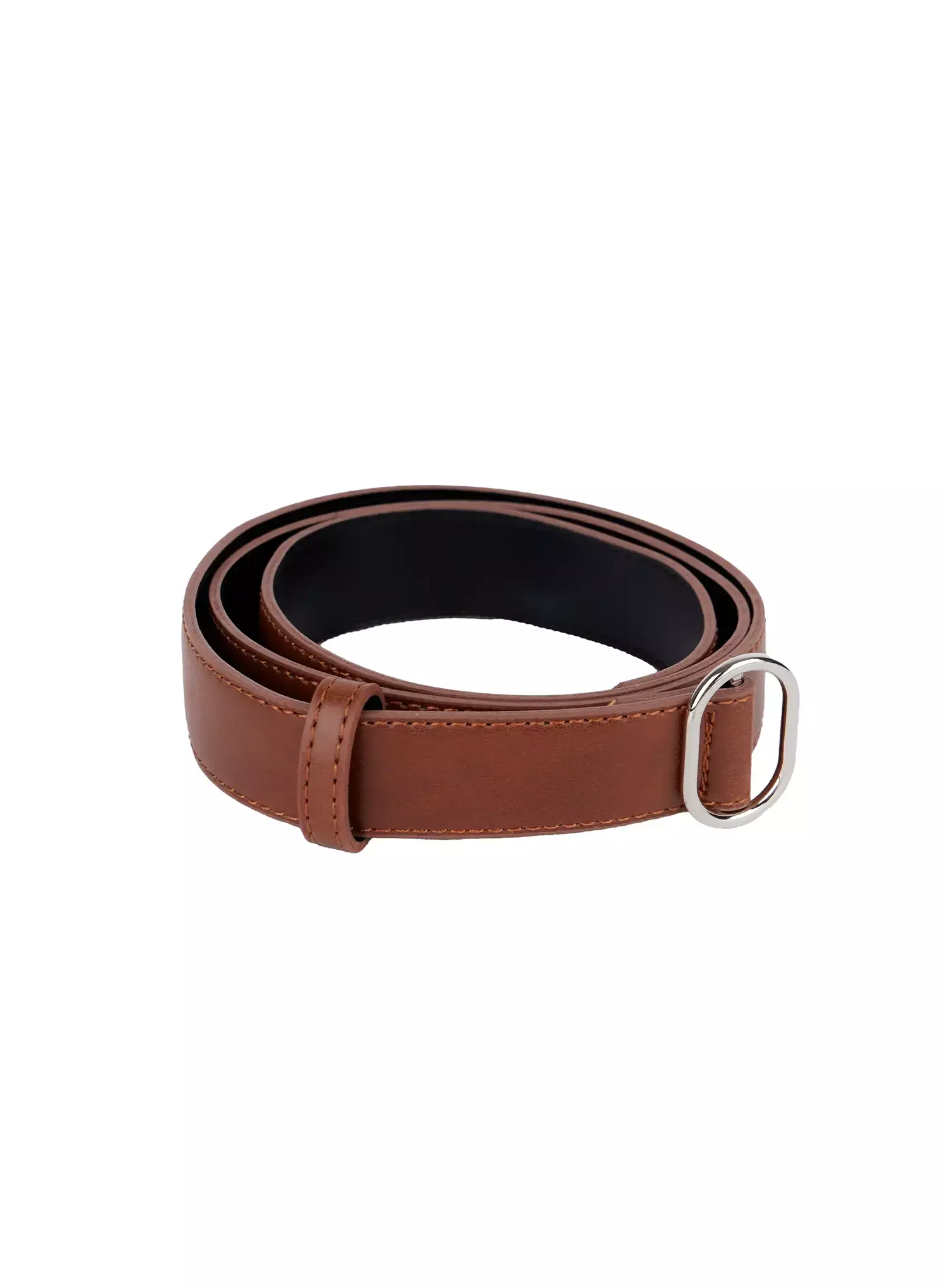 Slim Oval Buckle Belt IJ509 - Image 7