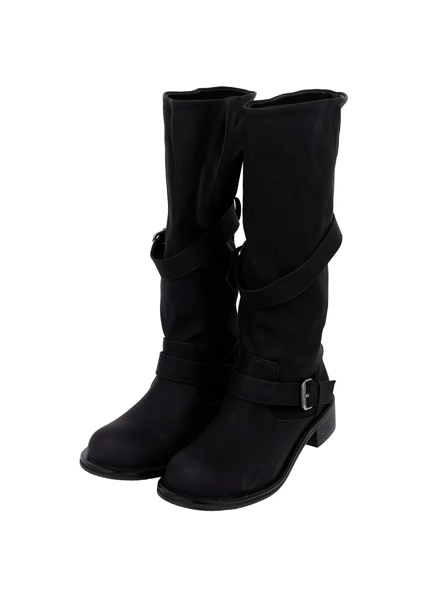 Slouchy Mid-Calf Boots CA503 - Image 13