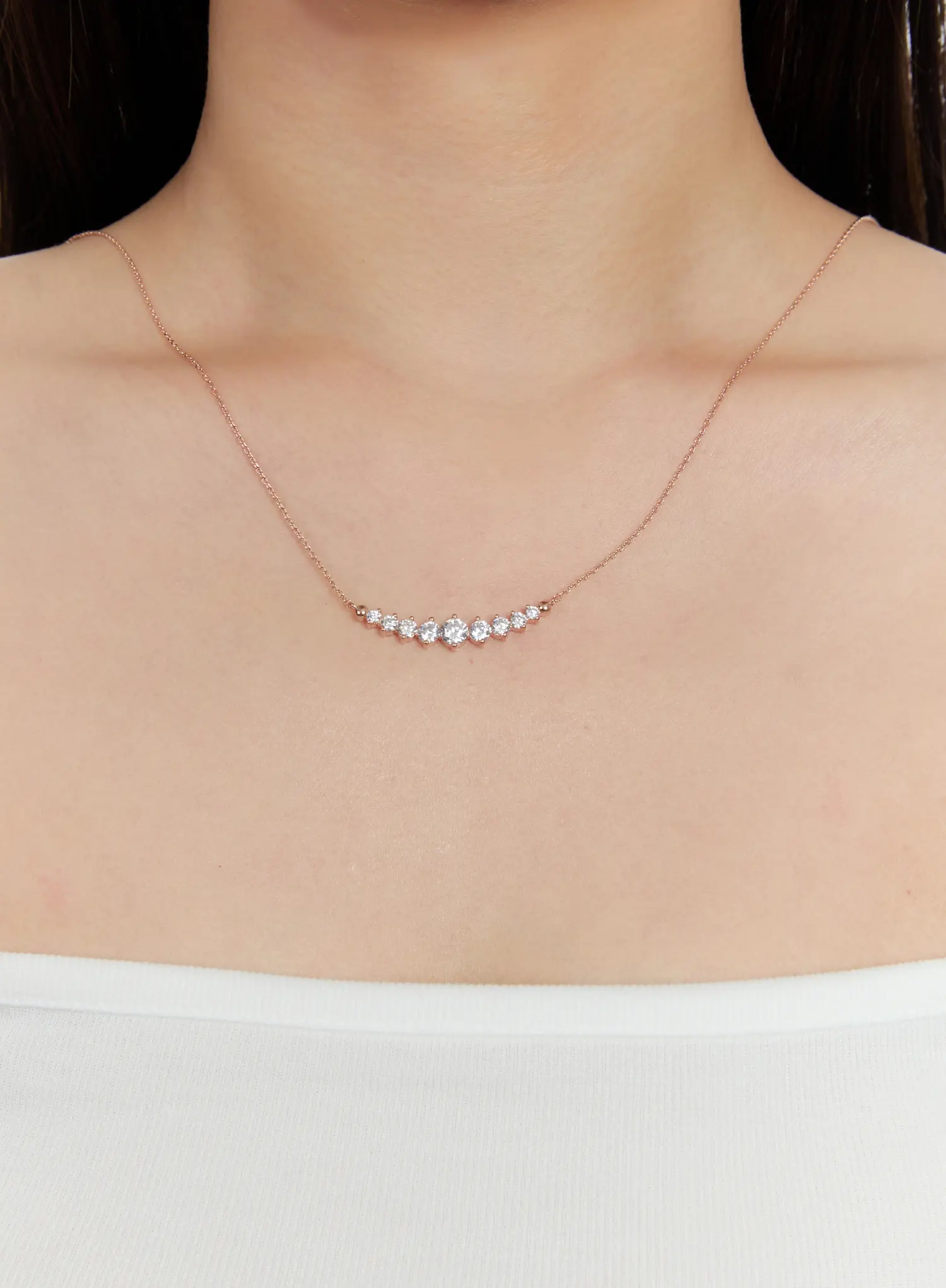 Smiley Gleam Necklace IS517 - Image 2