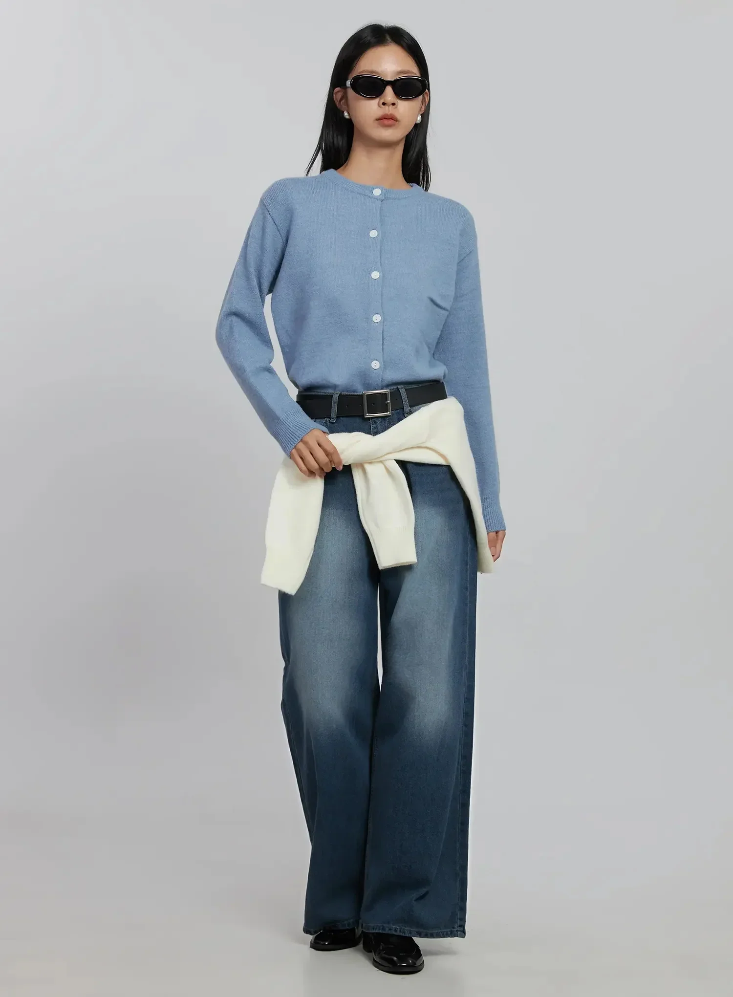 Soft Button-Up Cardigan ID516 - Image 12