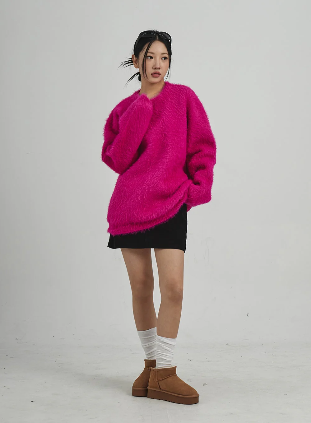Soft Faux Fur Knit Unisex CD09 - Image 3