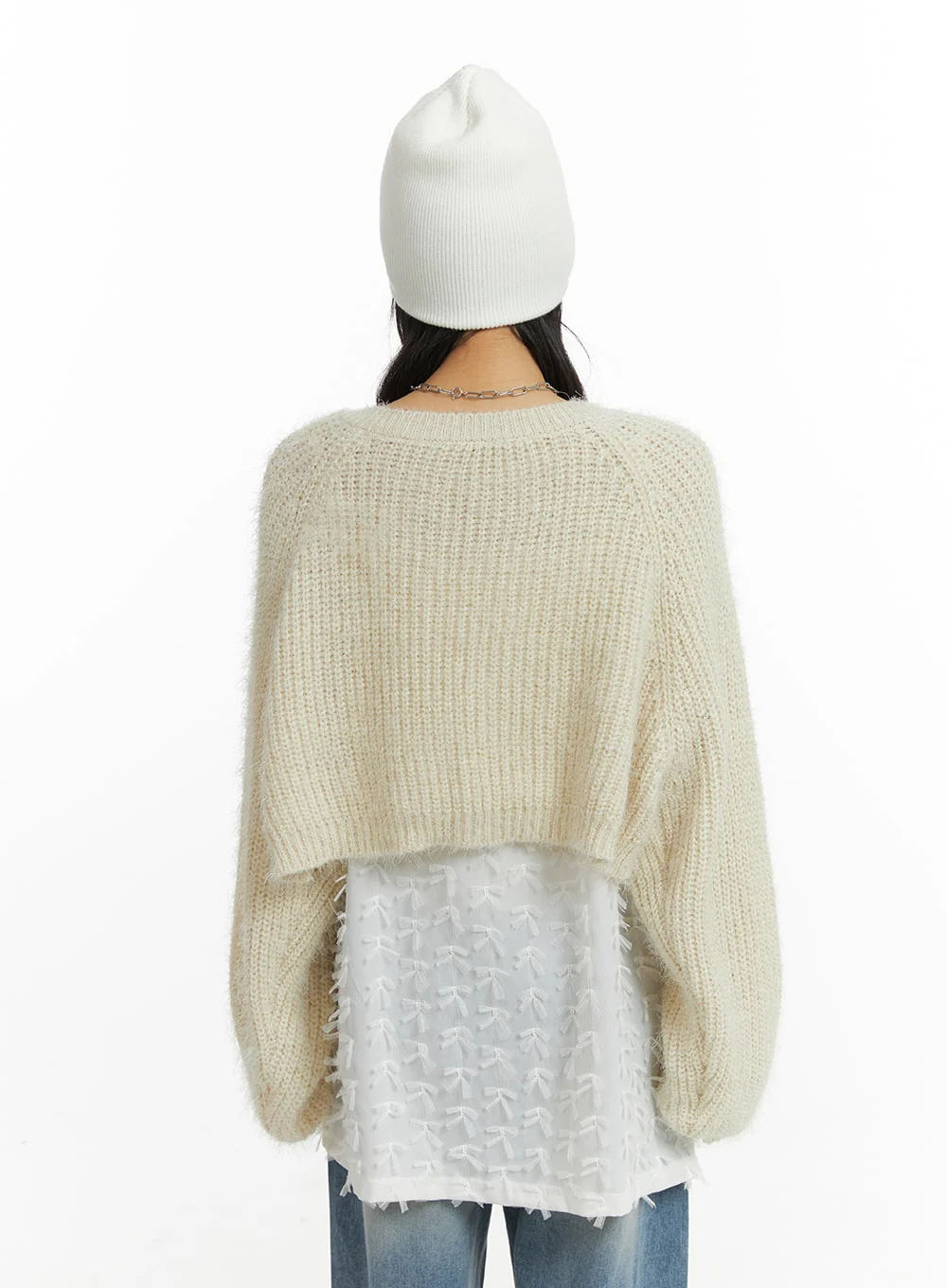 Soft Knit Bolero Sweater CM405 - Image 6