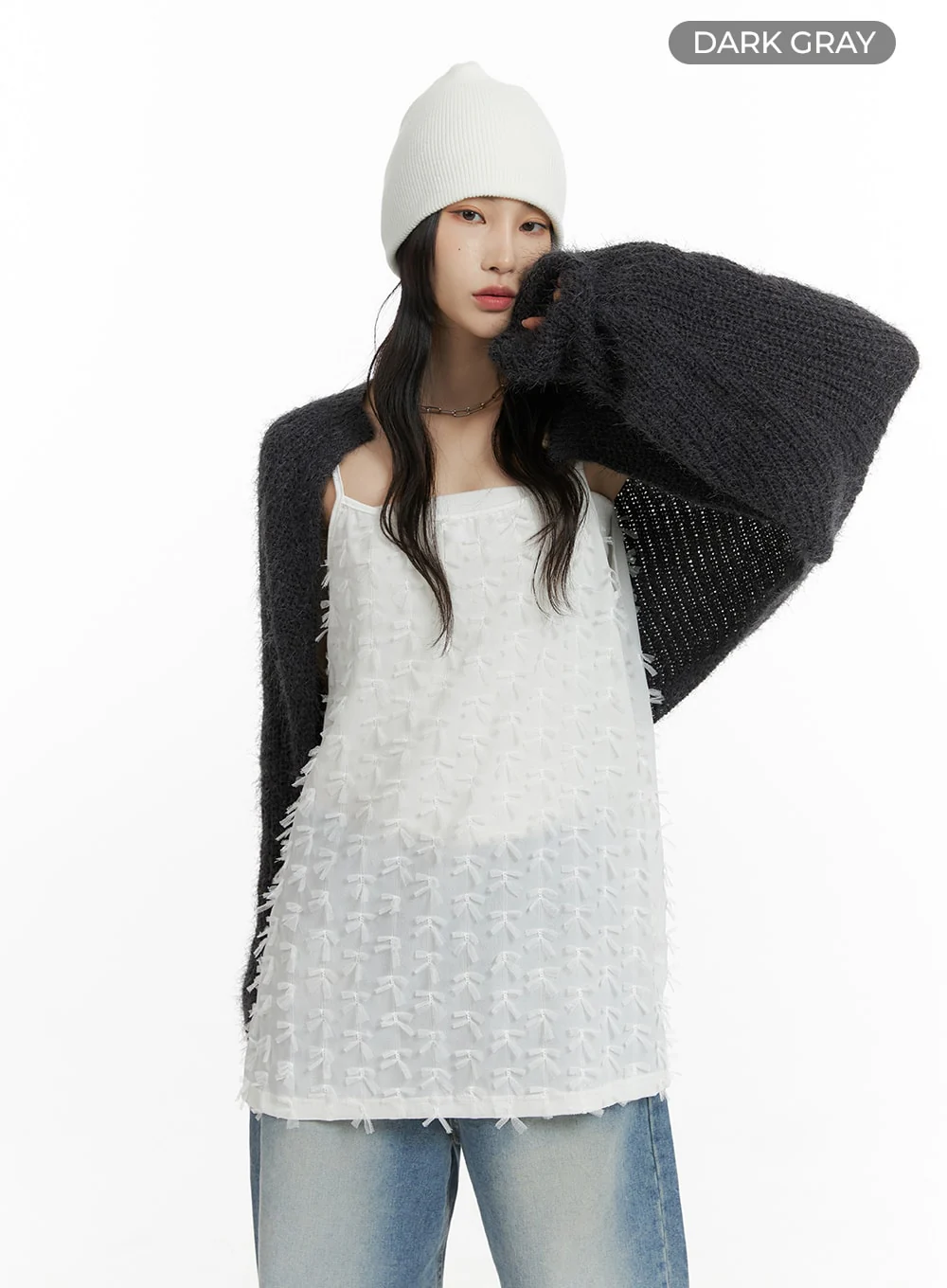 Soft Knit Bolero Sweater CM405 - Image 8