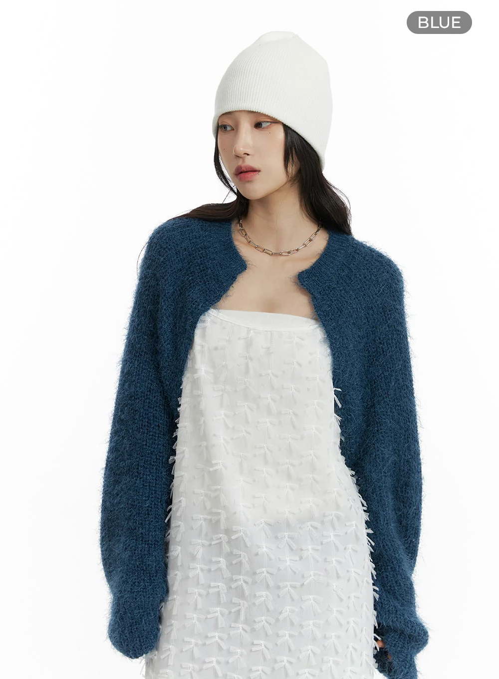 Soft Knit Bolero Sweater CM405 - Image 9