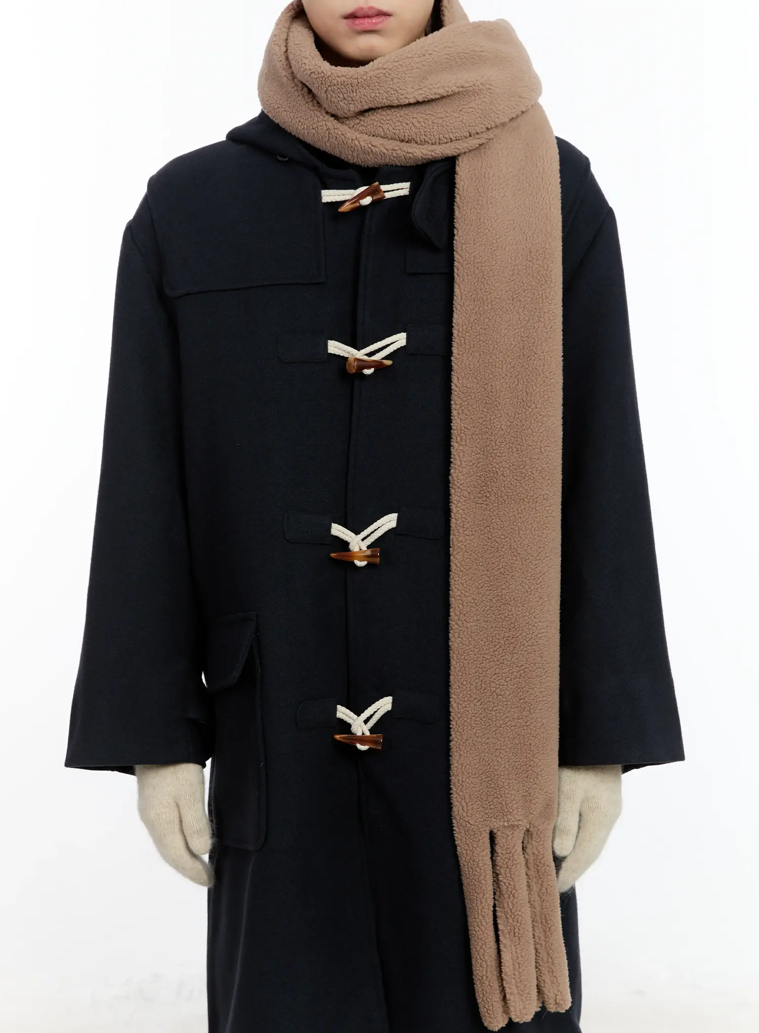 Soft Plush Winter Scarf ID502 - Image 3