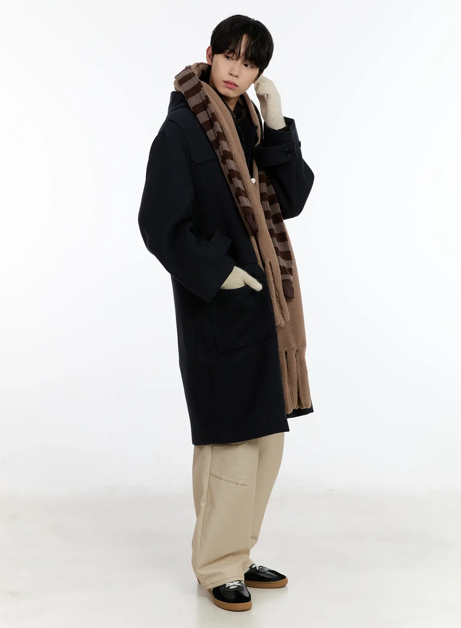 Soft Plush Winter Scarf ID502 - Image 5
