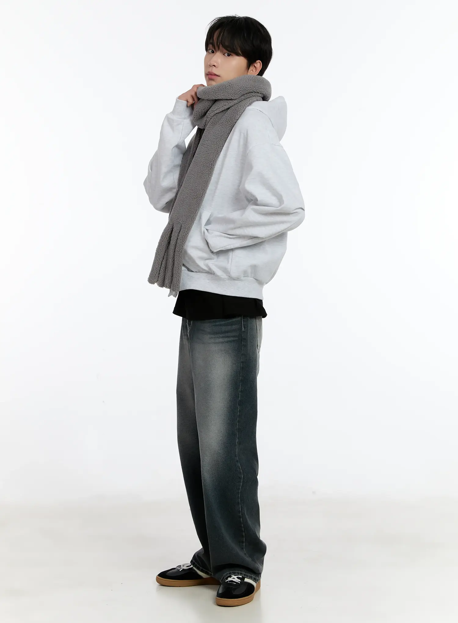 Soft Plush Winter Scarf ID502 - Image 7