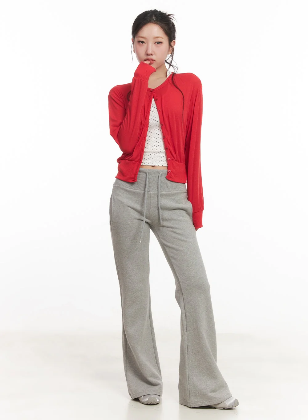Soft-Touch Basic Cardigan CA525 - Image 3