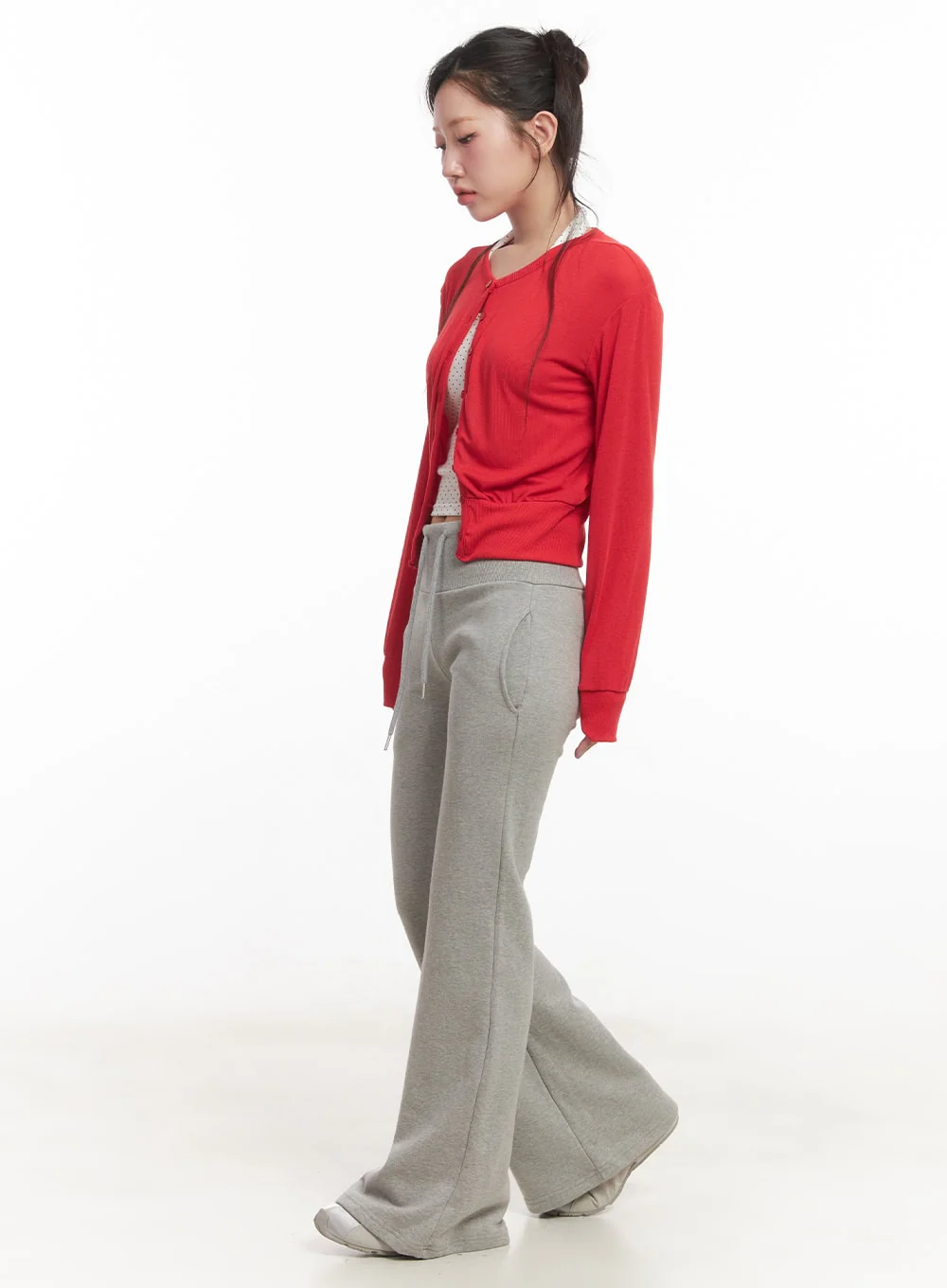 Soft-Touch Basic Cardigan CA525 - Image 4