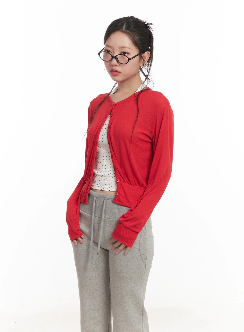 Soft-Touch Basic Cardigan CA525 - Image 5