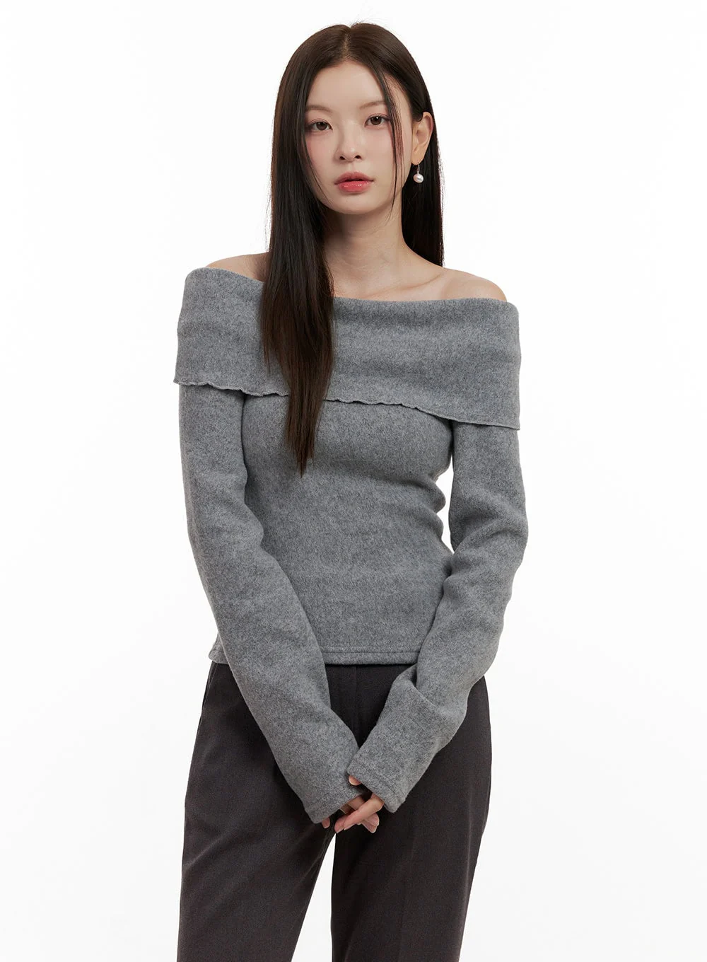 Soft Touch Off-Shoulder Top ON422 - Image 11