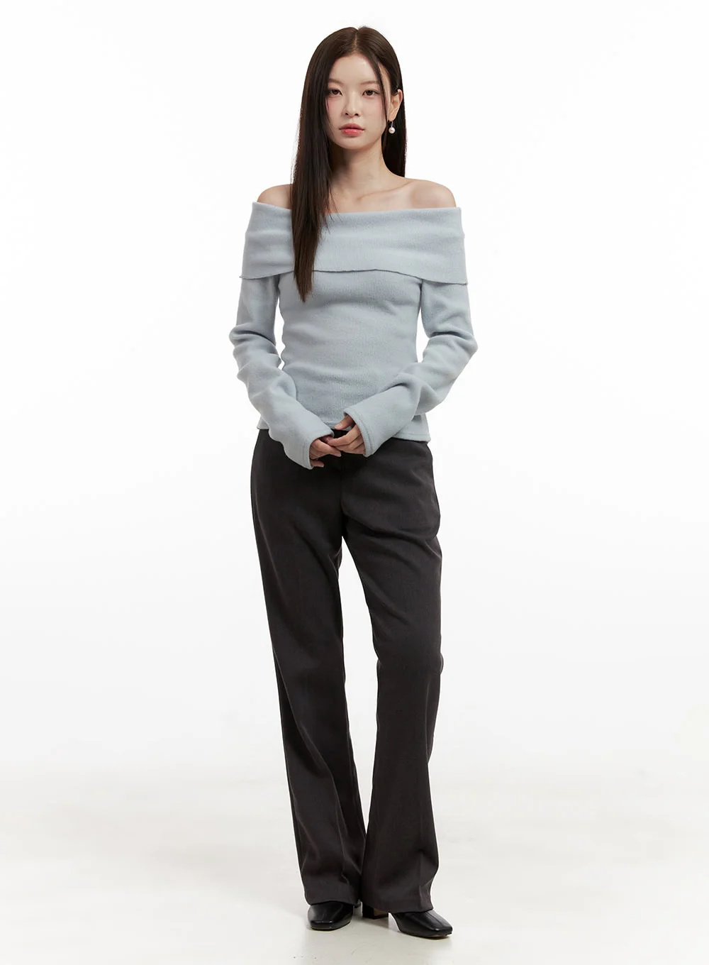 Soft Touch Off-Shoulder Top ON422 - Image 2