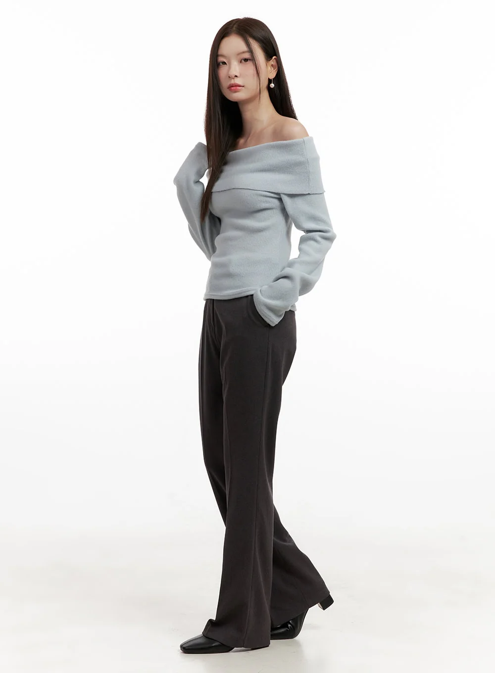 Soft Touch Off-Shoulder Top ON422 - Image 3
