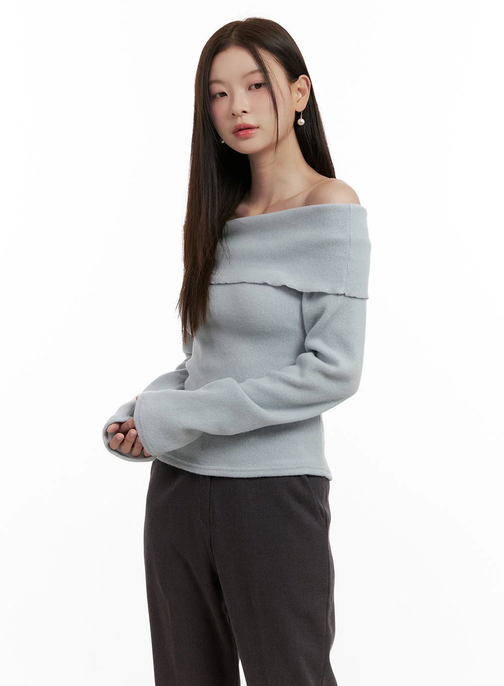 Soft Touch Off-Shoulder Top ON422 - Image 8