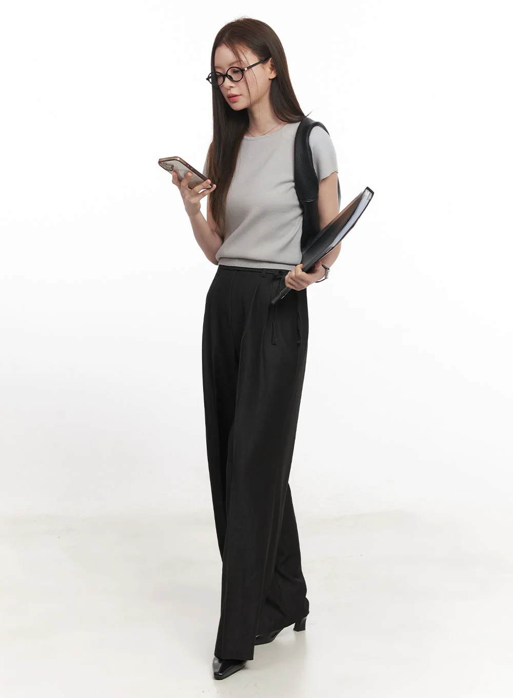 Soft-Touch Short Sleeve Sweater CA502 - Image 9