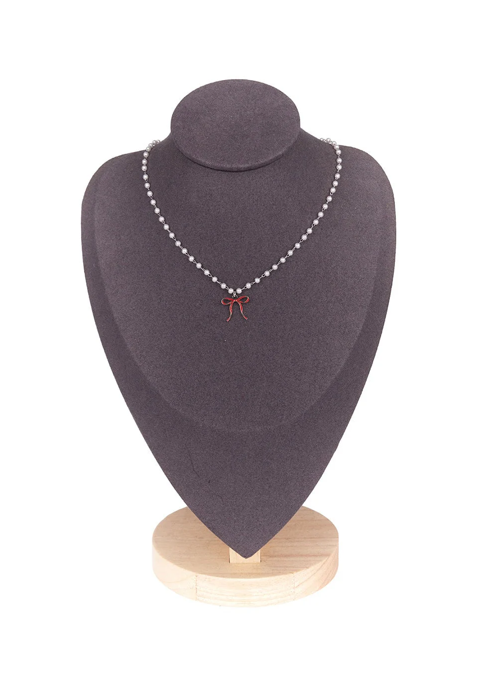 Solace Ribbon Bijou Necklace IF527 - Image 7