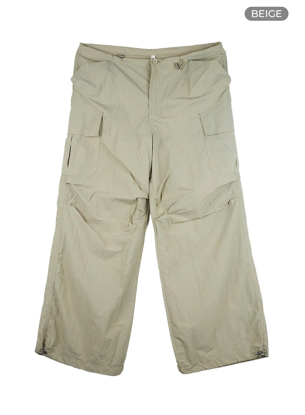 Solid Cargo Chic Nylon Pants CL422 - Image 10