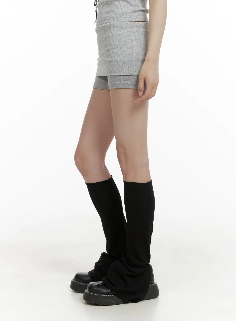 Solid Cotton Micro Skort CA402 - Image 4