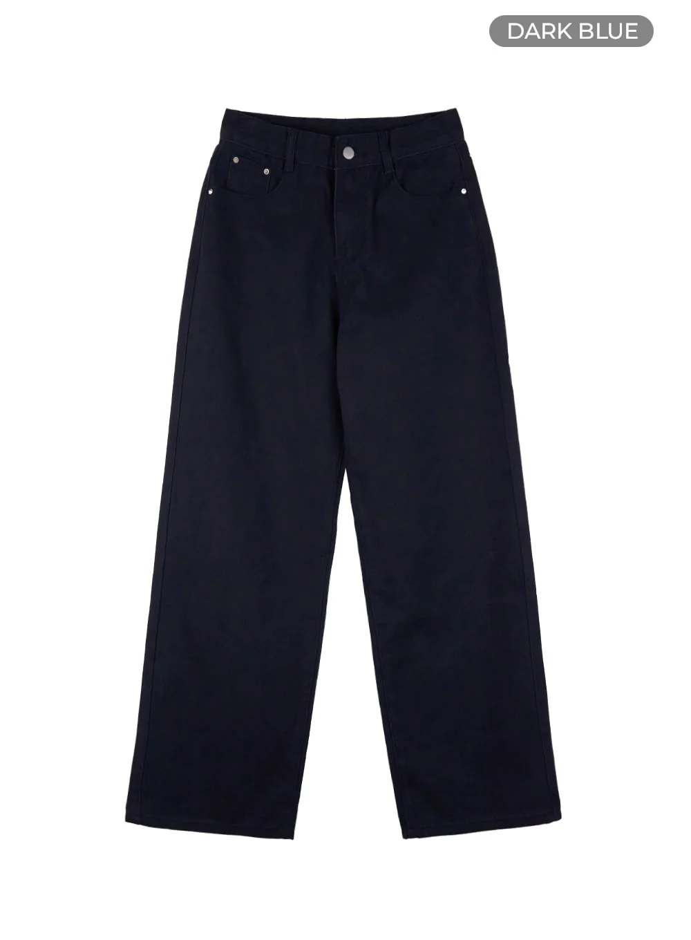 Solid Cotton Wide Leg Pants OS423 - Image 9