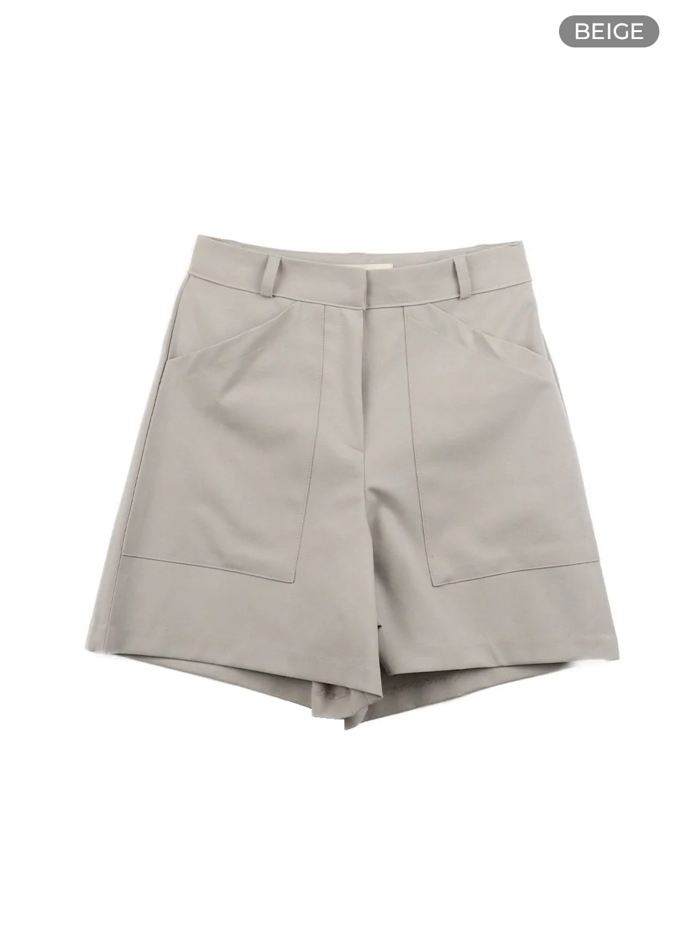 Solid Loose Fit Shorts OA429 - Image 13