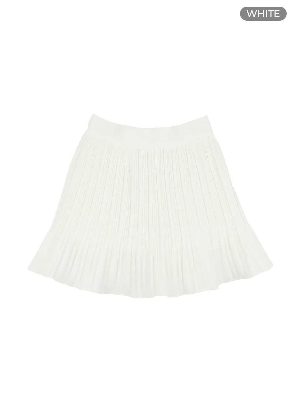 Solid Ruffle Hem Mini Skirt OY427 - Image 11