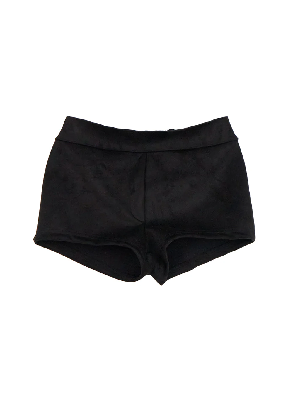 Solid Stretch Suede Shorts CN422 - Image 8