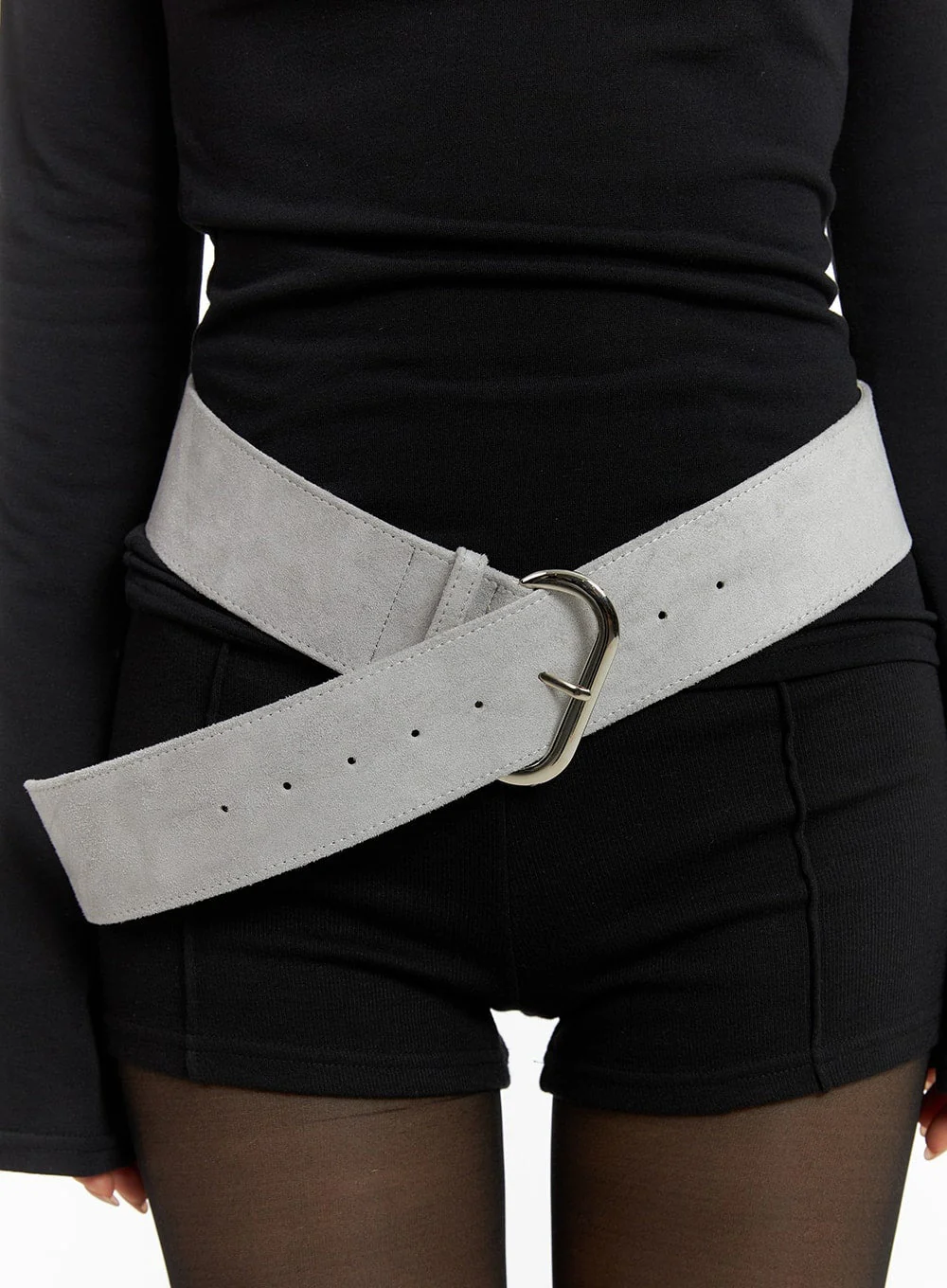 Solid Suede Thick Belt CM421 - Image 2