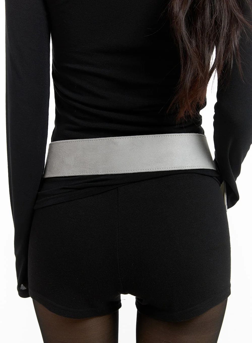 Solid Suede Thick Belt CM421 - Image 3