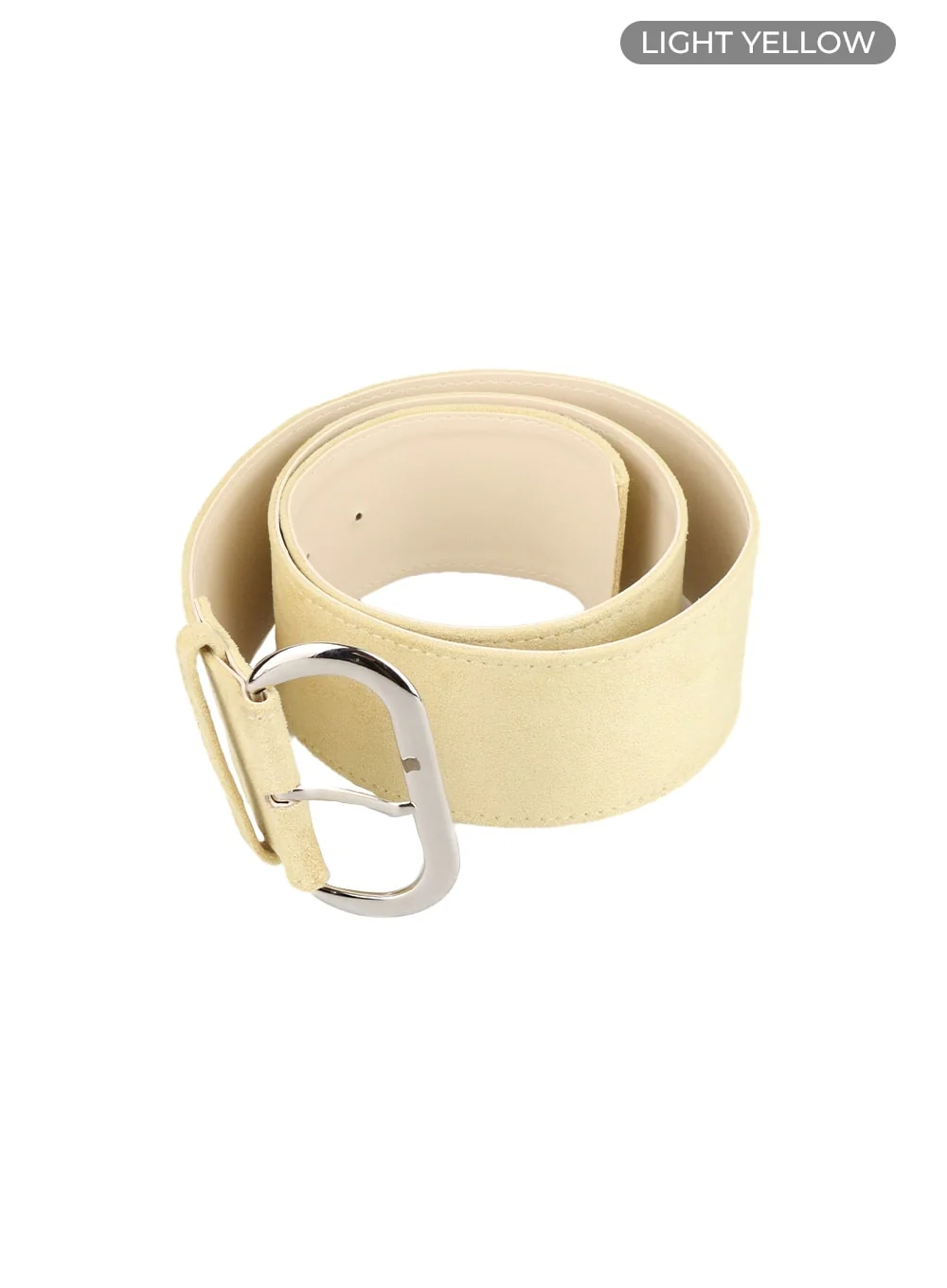Solid Suede Thick Belt CM421 - Image 8