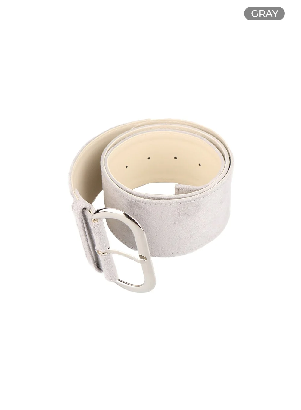 Solid Suede Thick Belt CM421 - Image 9