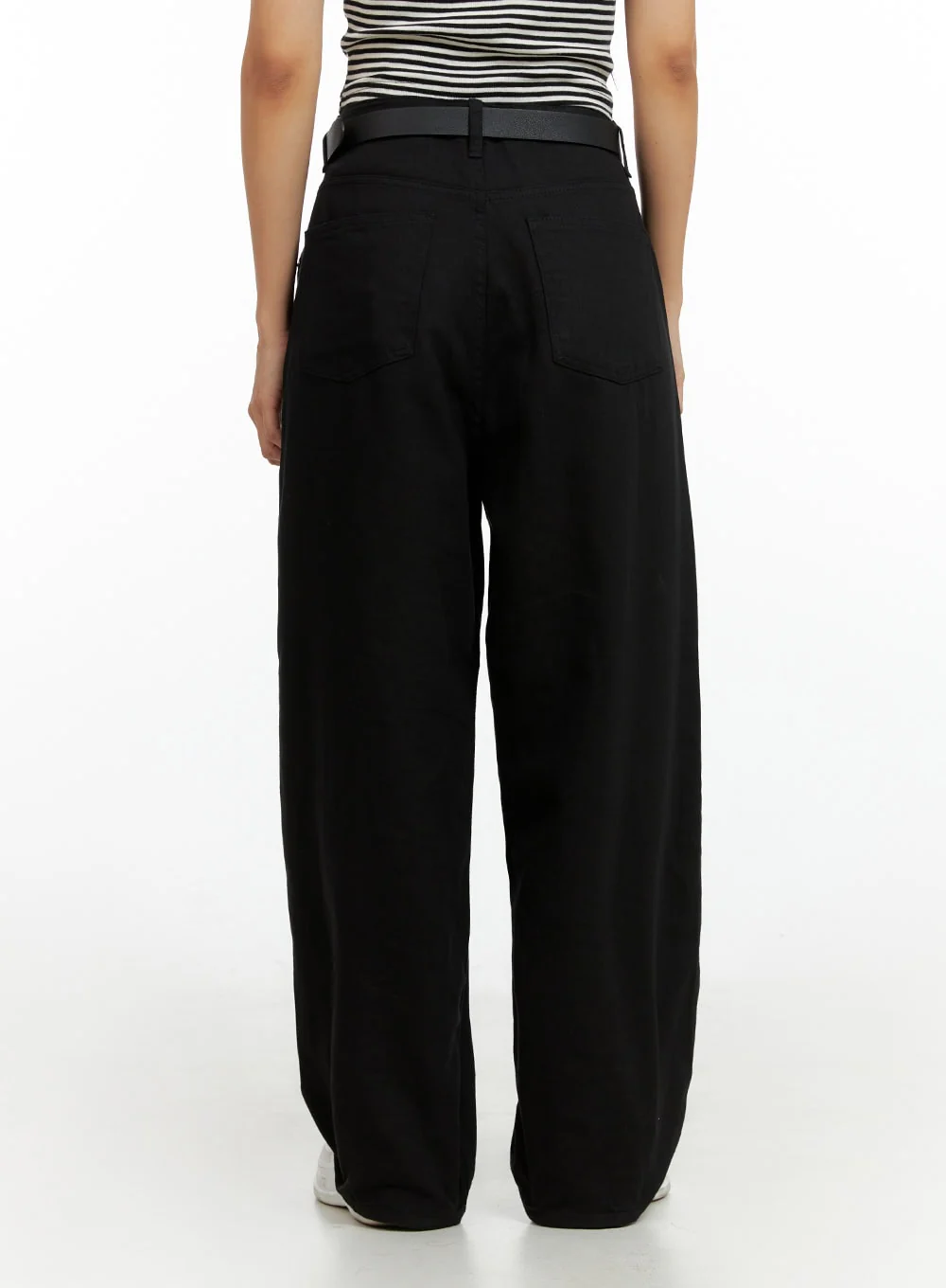 Solid Wide Leg Pants IL419 - Image 5