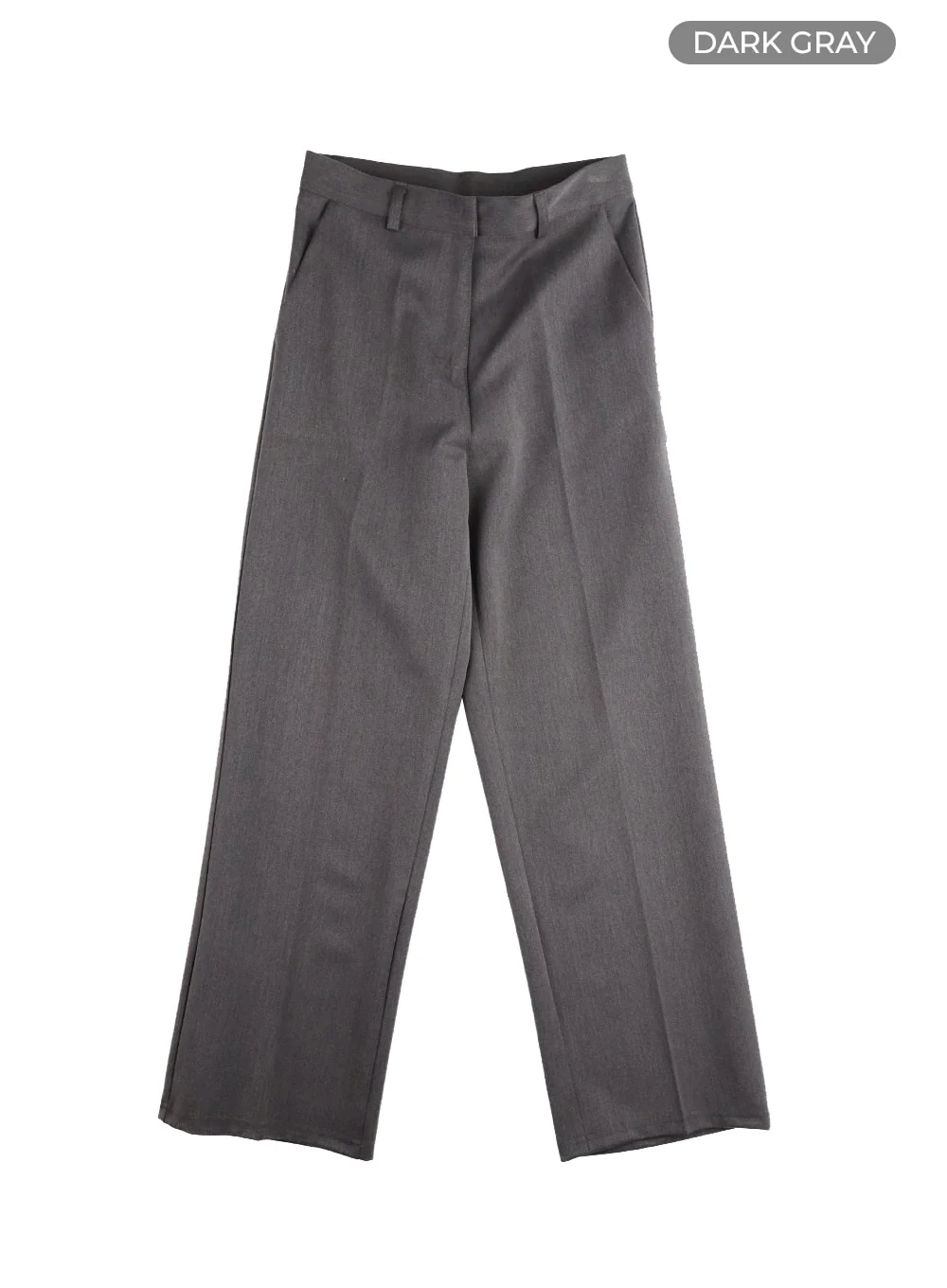 Solid Wide Trousers IM414 - Image 10