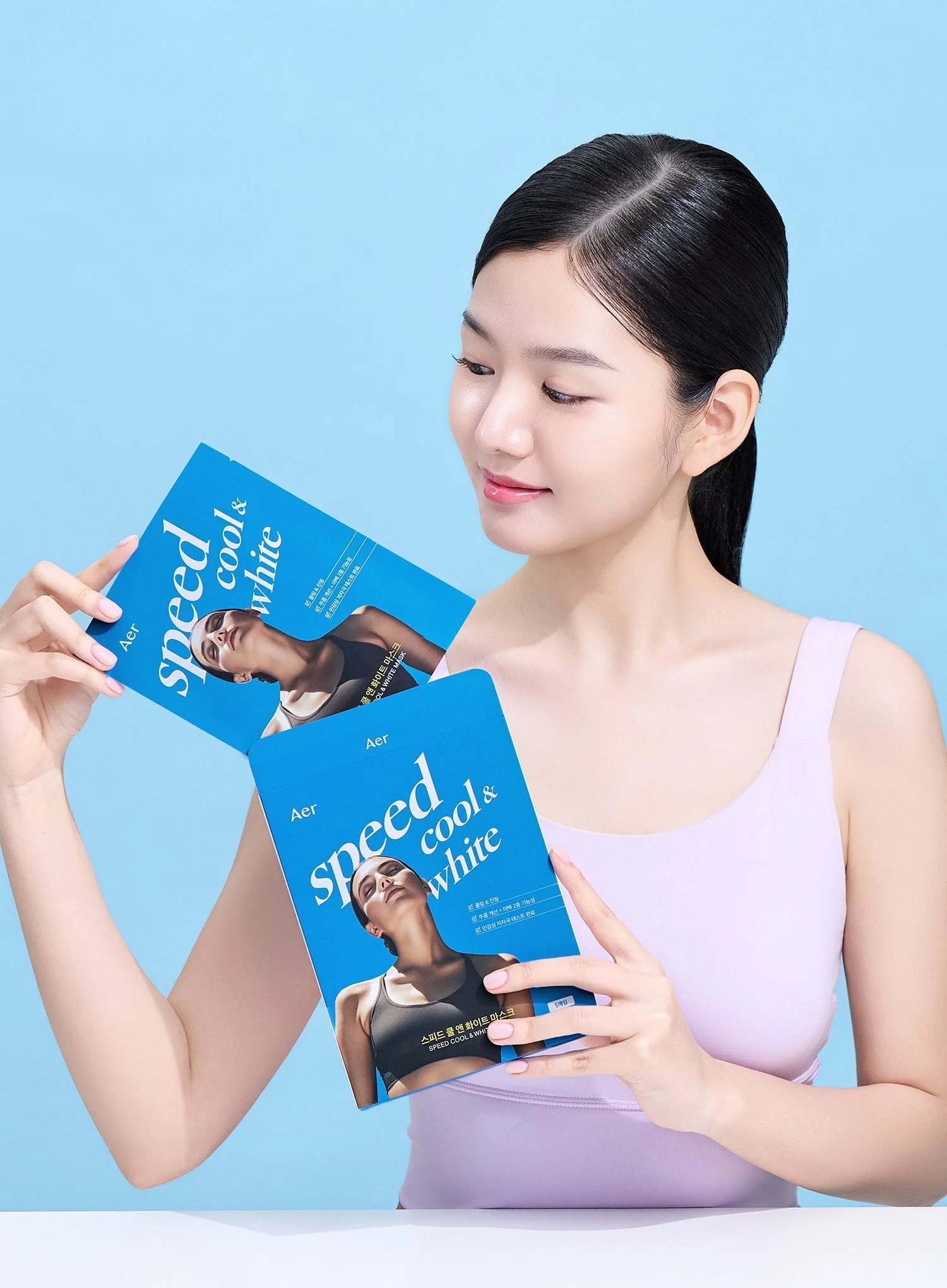 Speed Cool & White Mask Pack (5pcs) - Image 3