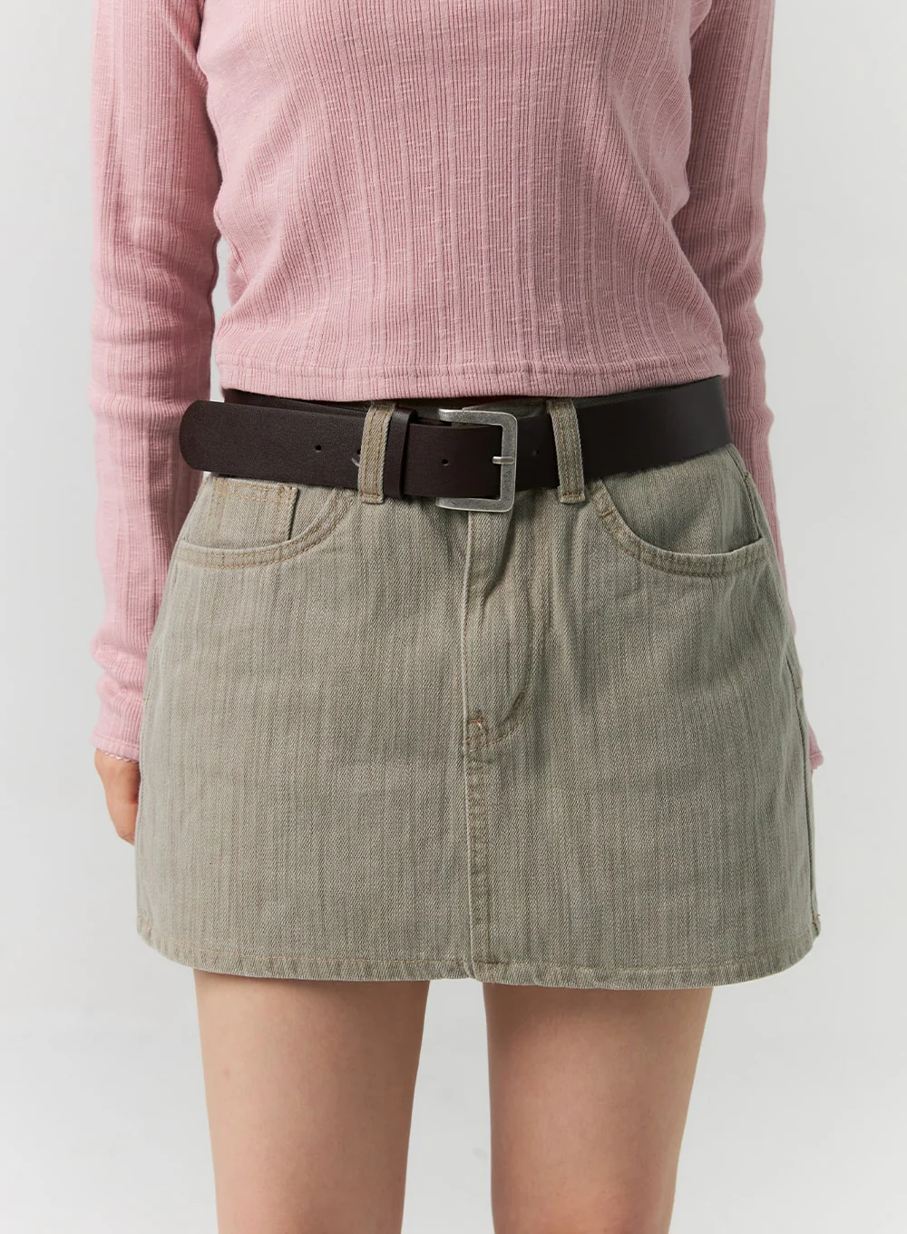 Square Buckle Belt CS313 - Image 4