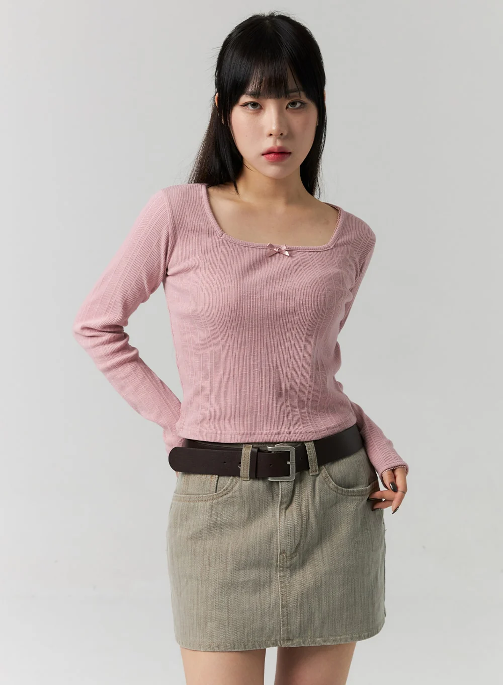 Square Buckle Belt CS313 - Image 5